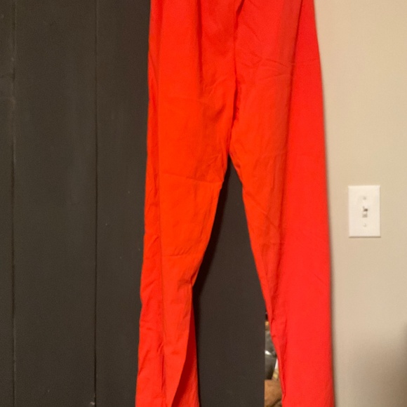 Athleta coral red track pant In size 12 - Picture 4 of 5